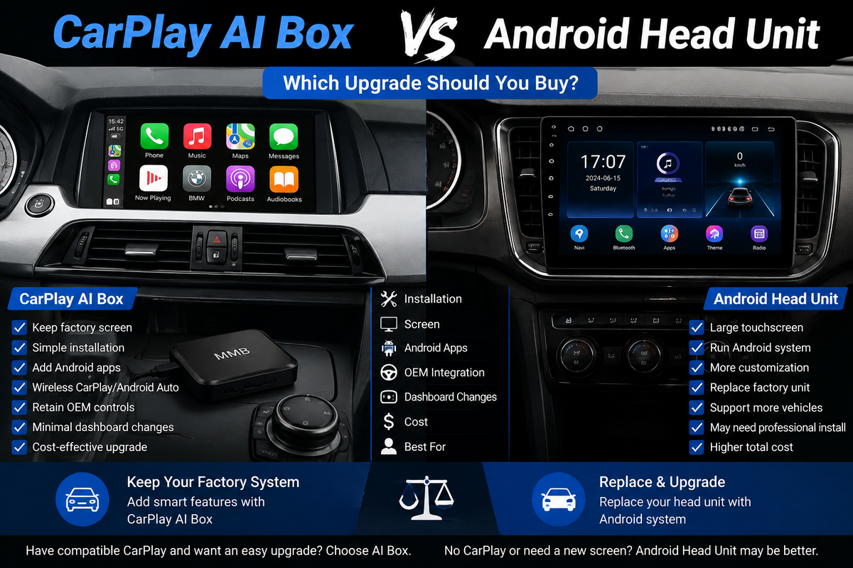 CarPlay AI Box vs Android Head Unit