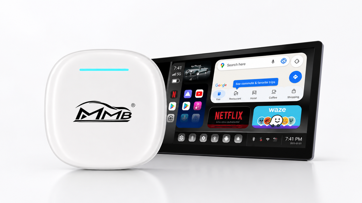 MMB Official | Wireless CarPlay & Android Auto AI Box