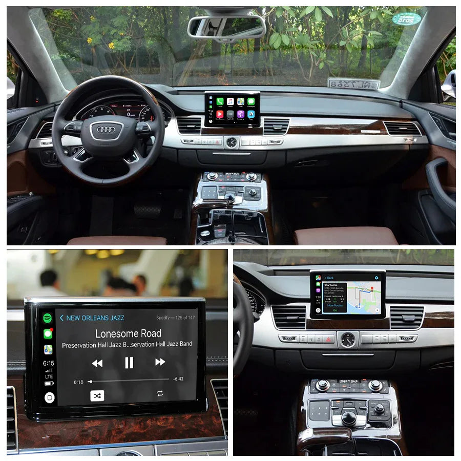 Audi A8 2012-2017MY MMI 3G WiFi Wireless Apple CarPlay Retrofit AirPlay with Camera - MMB Auto