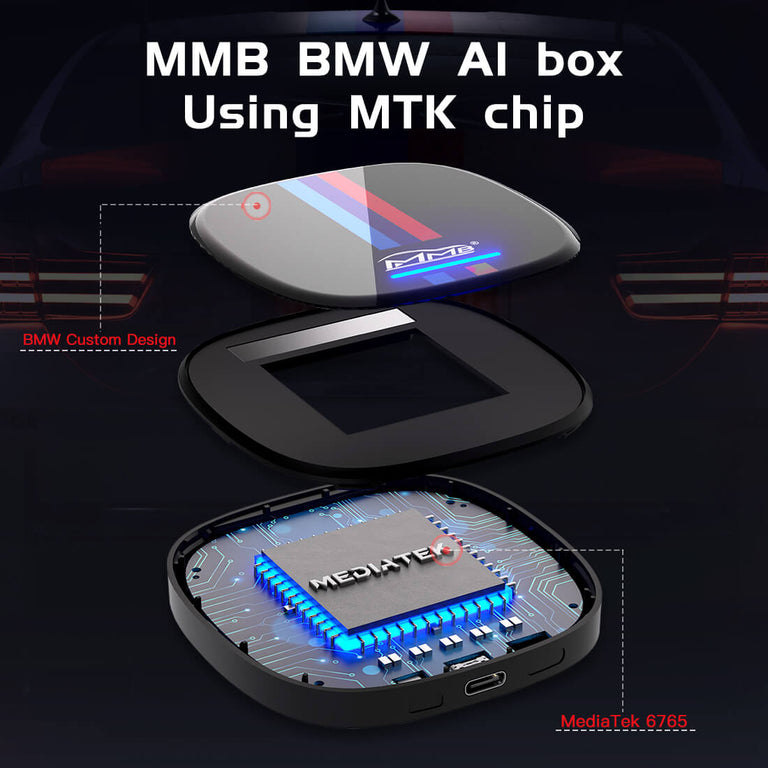 MMB BMW AI Box Wireless Multimedia Carplay Adapter