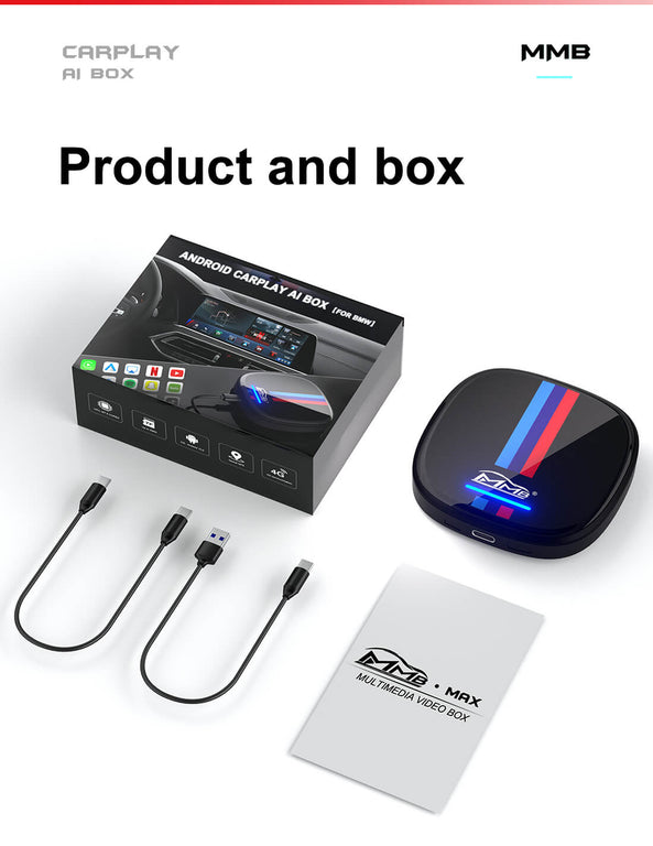 MMB BMW AI Box Wireless Multimedia Carplay Adapter – MMB Official