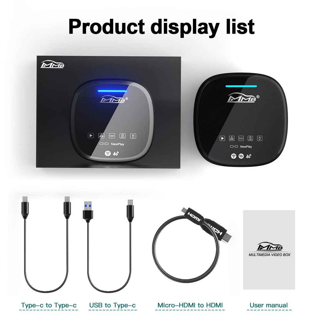 MMB MAX 2.0 Universal Android 10 HDMI CarPlay Adapter (Clearance)