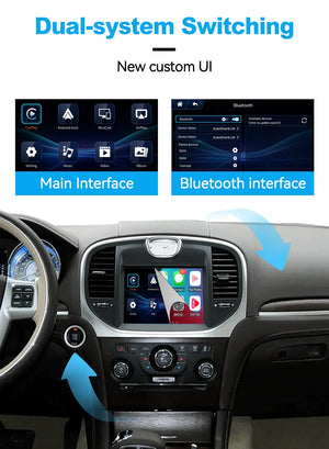 (WZCL-1) JoyeAuto Chrysler Wireless Apple Carplay AirPlay Android Auto Interface Upgrade for Chrysler 2012-2016 300C Mirror-link Plug and Play - MMB Auto