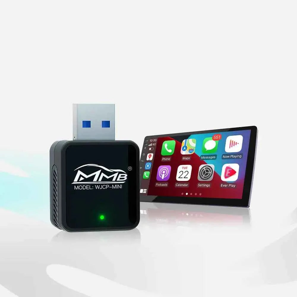 MMB Mini Wired to Wireless Bluetooth WiFi Carplay Adapter